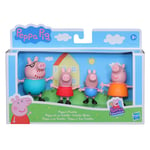 Figurine X4 Famille Peppa Pig Hasbro - Le Coffret De 4 Figurines