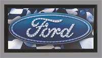 Genuine Hotrod Hardware SDF-77641 plåtskylt, Ford, 483 x 254mm