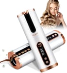CkeyiN Automatic Curling Iron, Cordless Automatic Hair Curler with 5000mAh USB 6