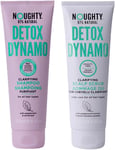 Noughty 97% Natural Detox Dynamo Shampoo and Scalp Scrub, Refreshes Hair and Rem