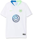 Nike T-Shirt VFL Wolfsburg Breathe Stadium extérieur - Unisexe L Blanc/Vert Strike