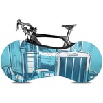 L.BAN Sweet-Heart Bicycle Wheel Cover, Protect Gear Tire Bike Cover - Trailer Classic American Truck Cartoon Duotone Semi Big