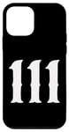 iPhone 12 mini 111 Numerology Spiritual Personal Number 111 Angel Number Case