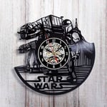 Boba Fett Star Wars Gift Vinyl Record Clock
