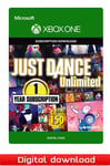 Just Dance Unlimited - 1 Year Subscription - XOne