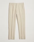 Tiger of Sweden Tannen Linen Drawstring Trousers Cream Sand