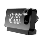 LED Digital Projection Alarm Clock Electronic Alarm Clock with Projection Time P