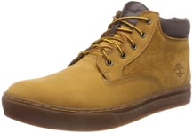 Timberland Men's Dauset Chukka High-top Sneakers, Beige (Wheat Nubuck), 9 UK 43.5 EU