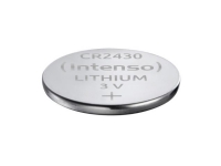 Intenso 7502442, Engångsbatteri, CR2430, Lithium-Manganese Dioxide (LiMnO2), 3 V, 2 styck, 290 mAh