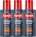 Multibuy 3X Alpecin Caffeine Shampoo C1 Hair Energizer - 250Ml