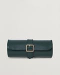 WOLF British Racing Green Triple Watch Roll