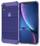 Mobilskal iphone XR Karbon Lila