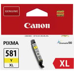 Canon Encre CLI-581Y XL dorigine jaune 2051C001 Encre