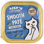 Lily's Kitchen - Smooth Paté pour Chat - Dinde et Canard - 85g