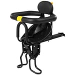 D&XQX Bicycle Baby Seat, Child Carrier Kids Environmental Protection Bike Front Seat with Handrail Back Rest And Supporting Point