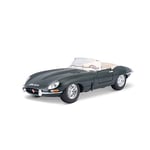 BBurago - 12046 - Radio Commande Véhicule Miniature - Voiture sans Pile - Reproduction - Jaguar E Cabriolet 1961 - Echelle 1:18 - Coloris aléatoire