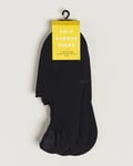 CDLP 3-Pack No Show Socks Black