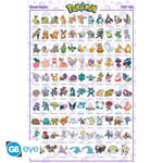 Abysse POKEMON - Poster Maxi 91.5x61 Sinnoh Pokemon