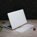 Tangentbordsskydd i silikon för MacBook Air 13" 2010-2017 Genomskinligt EU inkl skärmskydd
