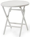 Brafab - Wilkie Fällbord 72 cm Rund Vit