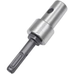 Adaptateur de perceuse électrique pour perceuse sans fil et perceuse sans fil, sds Plus vers filetage de 1,3 cm (M13 x 15 mm) - Tige ronde pour