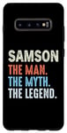Galaxy S10+ Samson The Legend Name Personalized Cute Idea Men Vintage Case