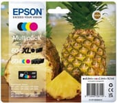 Epson pineapple multipack 4-colours 604 xl black/std. cmy