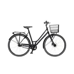 Skeppshult Nova Sport 7-vxl med korg 53 cm Svart Standard Cykel