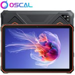 Tablette Tactile Incassable Oscal Spider8 10.1 2K FHD 60Hz 16Go+128Go(SD 1To) 13000(33W) 16MP+13MP Android 13 Tablette PC - Orange