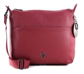 Mandarina Duck Women's Mellow Leather P10FZT49 Shoulder Bags, Rumba Red, 32x28x10 (L x H x W)