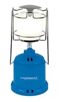 CAMPINGAZ Mixte Campigaz Lampe à Gaz 206 L, Lanterne de Camping Portable, 80 W, fonctionne avec la Cartouche Perçable Campingaz C 206, Plastique, Bleu, Taille unique