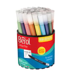 Berol Tuschpennor Colour Fine 42 st 12 Färger färger 2520842