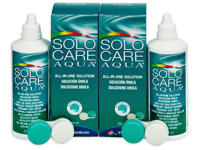 SoloCare Aqua linsvätska 2 x 360 ml