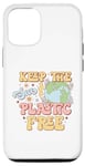 iPhone 12/12 Pro Keep The Sea Plastic Free Groovy Earth Day Case
