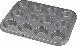 Patisse Silvertop muffinsform 12 st mini silverfärgad 25 cm