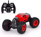 MIEMIE RC Stunt Car Kids, Turn Over Truck Remote Control Vehicles For Children Electric Off-Road Climber Truck 4-Wheel Drive High-speed Buggy Rechargeable Boys Outdoor Toy Red