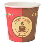 Engångsmuggar 1000 st kaffe papper 120 ml (4 oz)