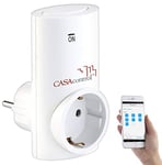 CASAcontrol Accessoires pour prise télécommandée : prise télécommandée SF-336.sh pour station de base Smart Home Smart WiFi (jeu de prises télécommandées)