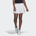 ADIDAS Club Pleated Skirt White Women (Storlek: XL)
