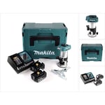 Makita - drt 50 rtj fraiseuse multifonction sans fil brushless 18V + 2x batteries 5,0 Ah + chargeur rapide en Makpac 3