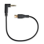 Tentacle Sync Câble C24 compatible avec Sony FX-3/FX-30, code temporel micro-USB vers câble TRS coudé 3,5 mm
