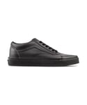 Vans Childrens Unisex Old Skool Trainers - Black - Size UK 4