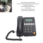 Desktop Telephone Hotel Landline Phone Big Oval Button Home Corded Phone HD Kit