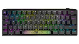 Corsair K70 PRO Mini Wireless RGB 60% Mechanical Gaming Keyboard, Black (QWERTZ Layout)