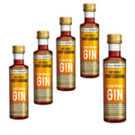 5x Still Spirits Top Shelf Blood Orange Gin Essence Flavours 2.25L