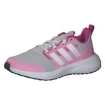 adidas Fortarun 2.0 Cloudfoam Lace Shoes Sneaker, Grey One/Cloud White/Beam Pink, 11 UK Child