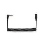 Shape  Coiled 3.5mm Right-Angle LANC Hane till  Rak  Hona  Kabel  25-50cm