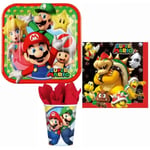 Super Mario 3-pack Kalaspaket 8-personer Multifärg