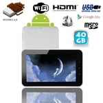 Tablette Tactile Android Full HD 7 Pouces Caméra Wifi 24 Go YONIS
