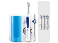 Oral-B Oxyjet, Voksen, Roterende, pulserende tandbørste, Hvid, Batteri, Indbygget batteri, 1 stk
